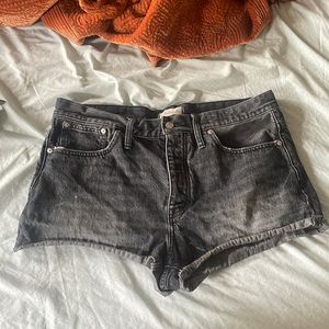 Black Relaxed Denim shorts size 31